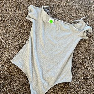 Gray Large Bodysuit